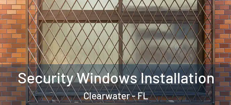 Security Windows Installation Clearwater - FL