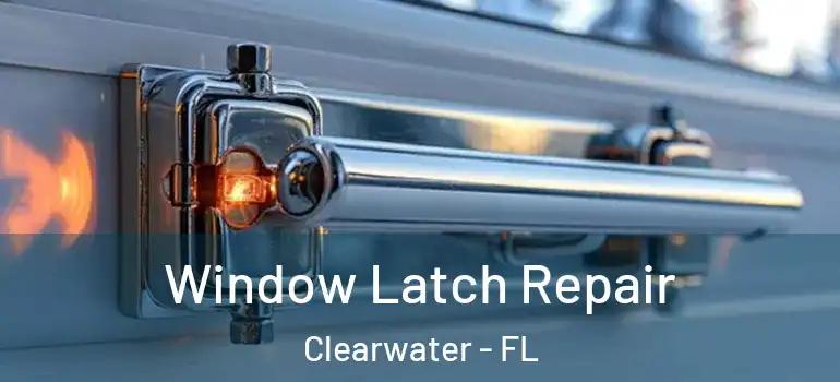  Window Latch Repair Clearwater - FL